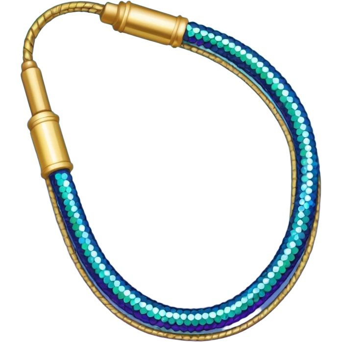 Sequin lasso emoji