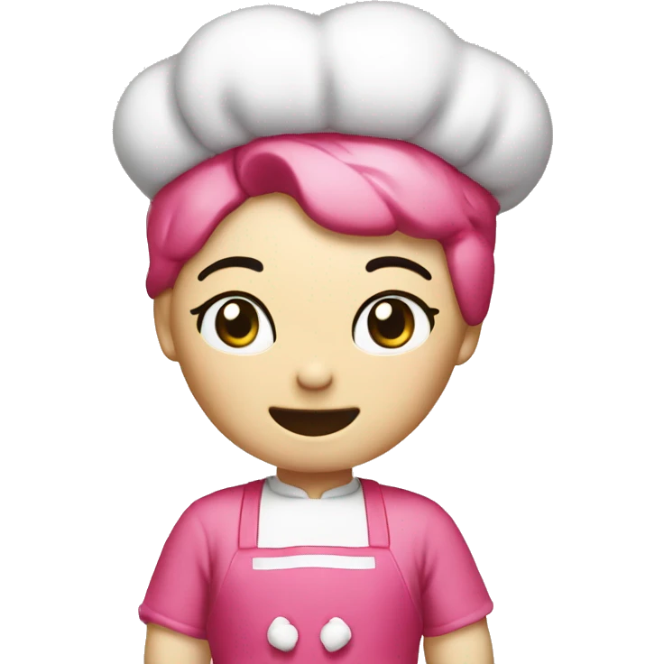 hello kitty baking emoji