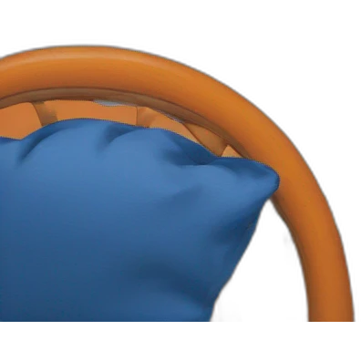 painting blue orange emoji