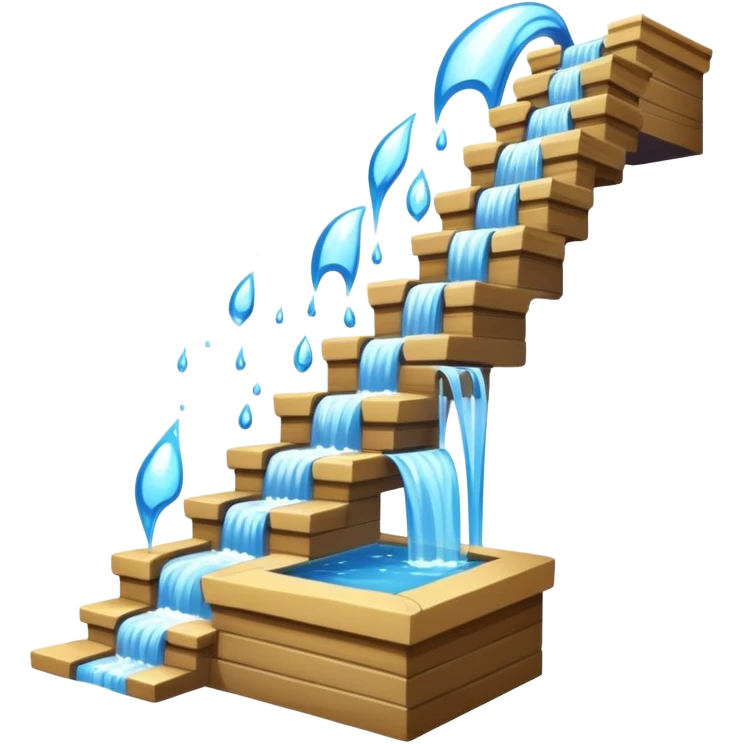 water staircase emoji