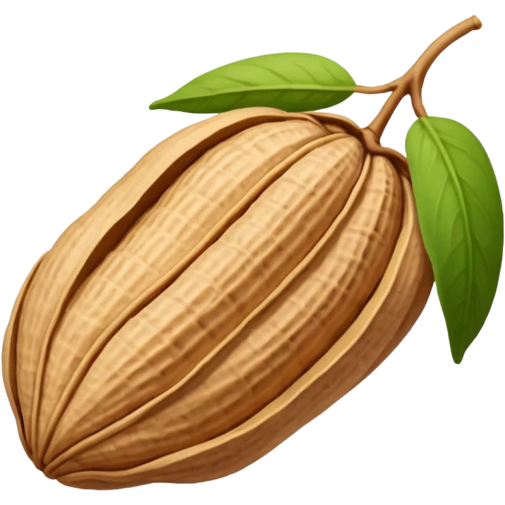 groundnut with shall emoji