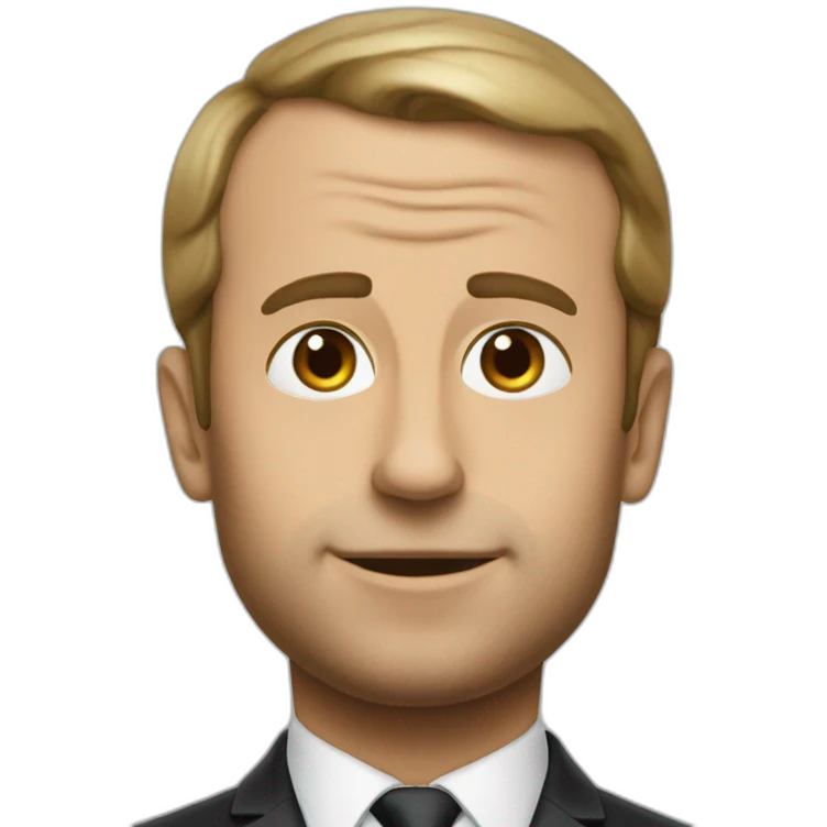 Caca macron emoji