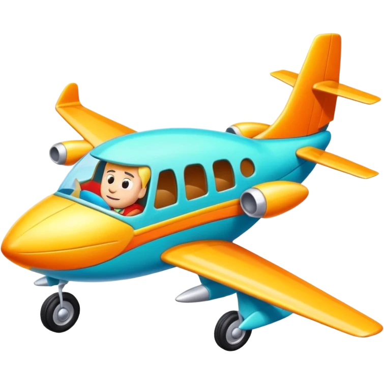 Realife Jetson plane to Flinstones car emoji