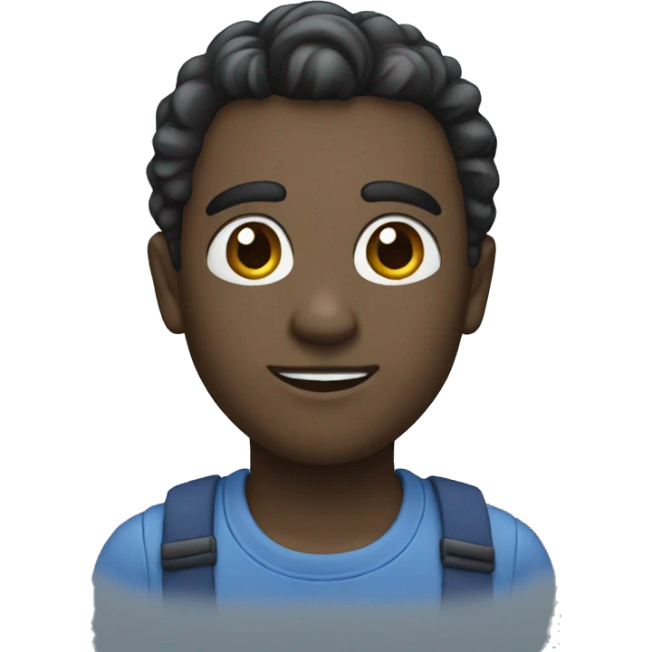 blue emoji
