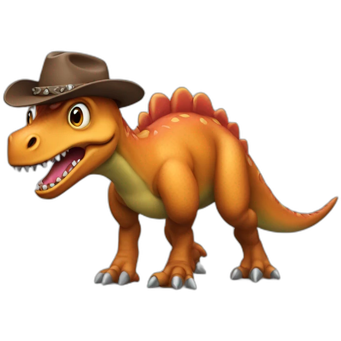 cowboy dinosaur emoji