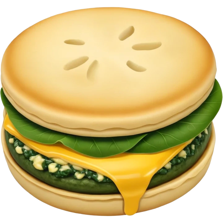 Arepa de espinaca  emoji