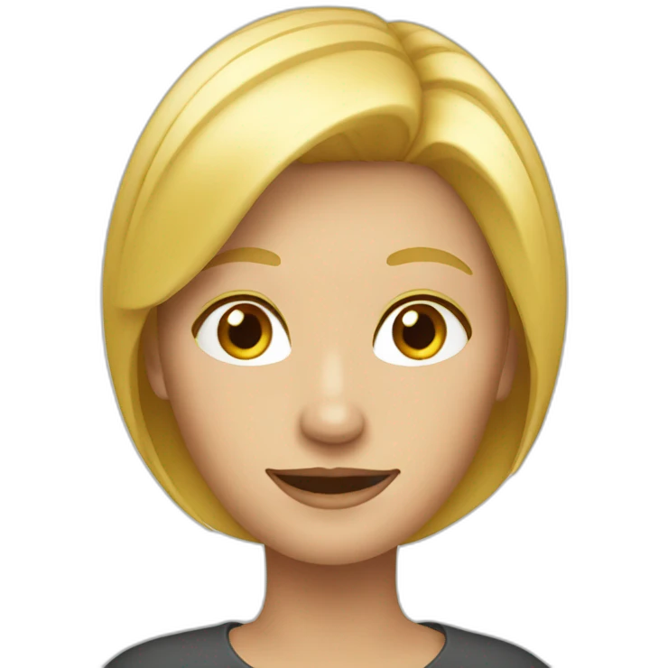 Blonde 50 ans emoji