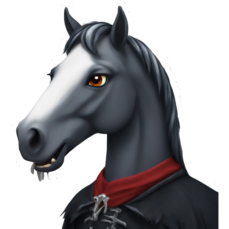 horse vampire emoji