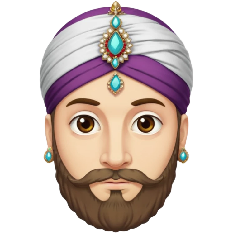 A turkish Sultan HE IS EXTREMELY INSANE AND CRAZY emoji