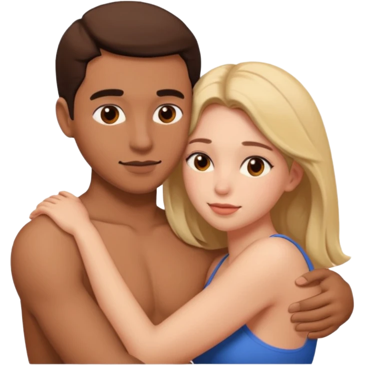 Guy and a girl having sex emoji