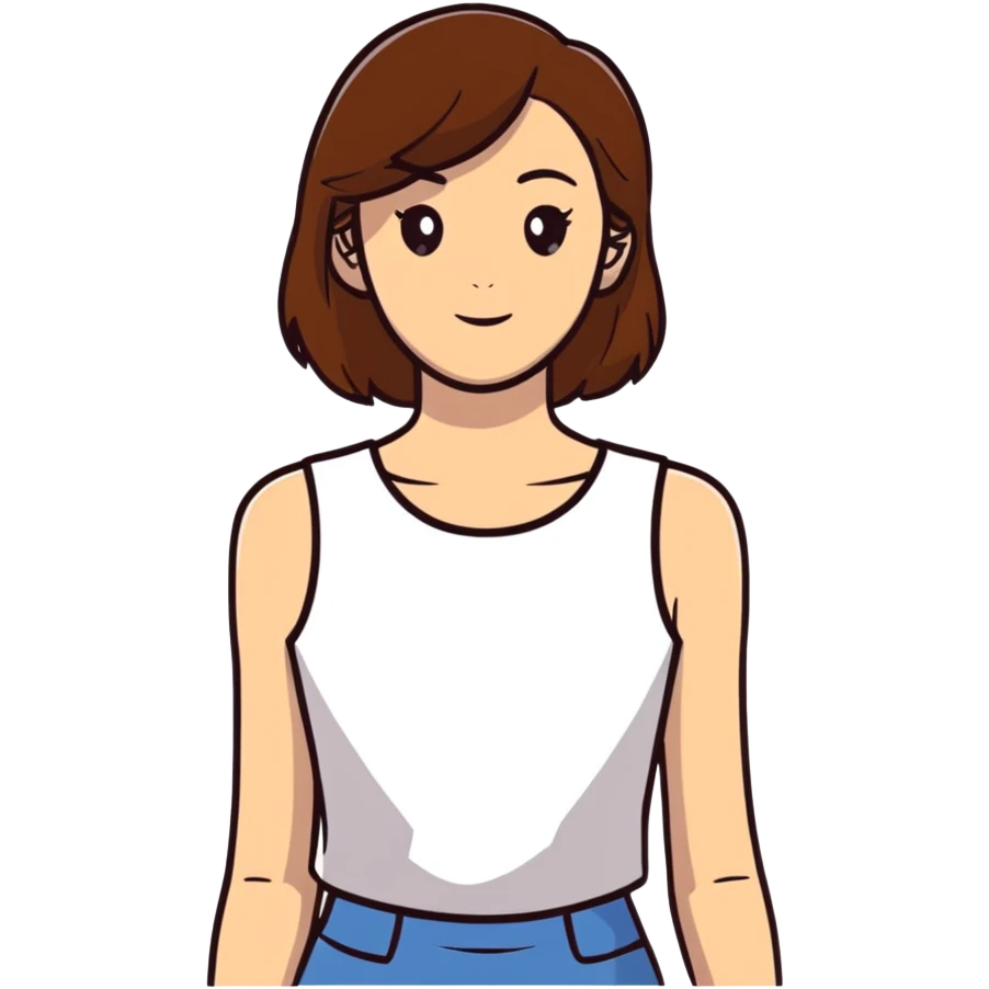 Chica emoji