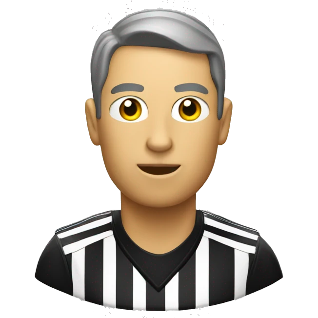 soccer referee whistle emoji