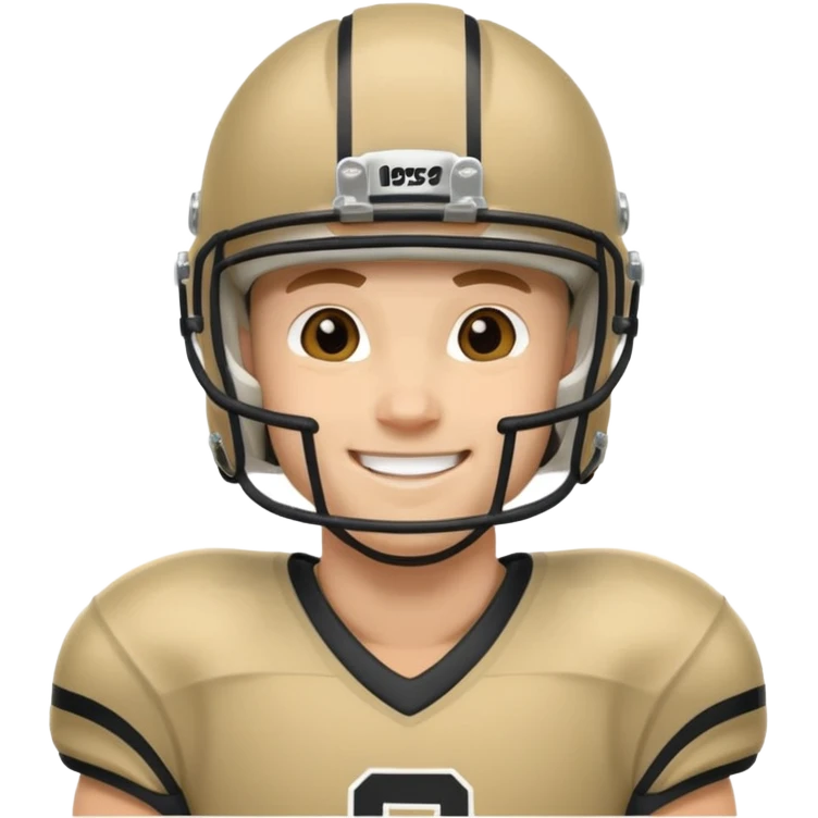College football player emoji