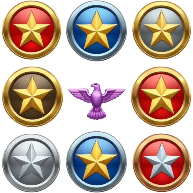 Grados militares emoji