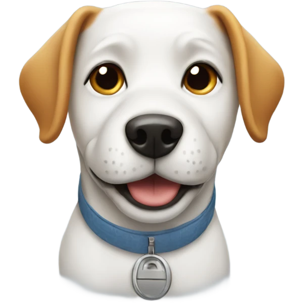 Dog on a plane emoji