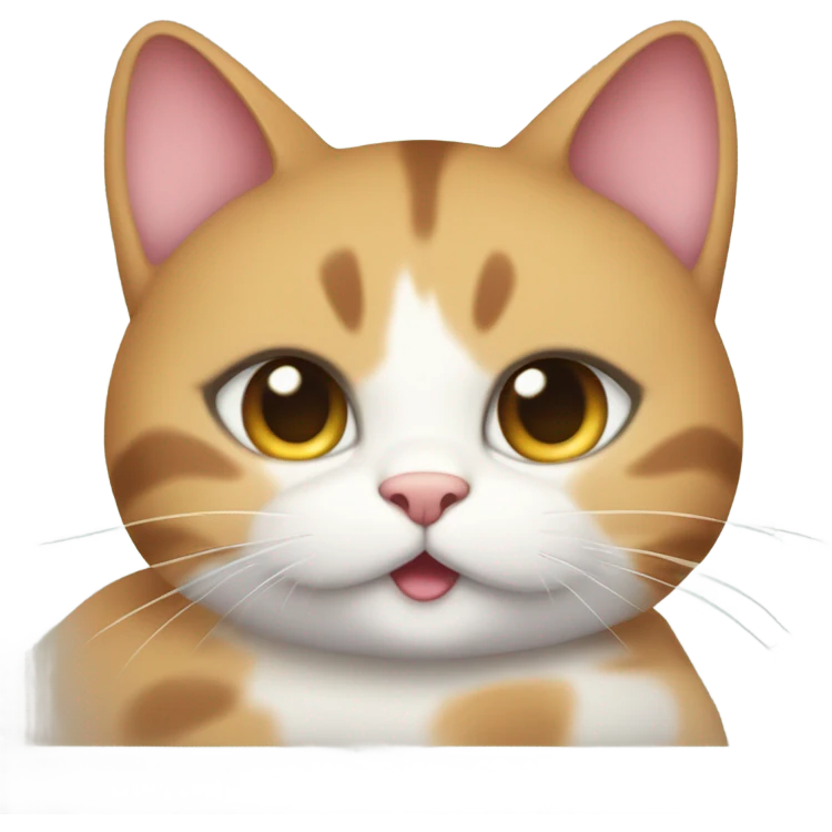 Pregnant cat emoji
