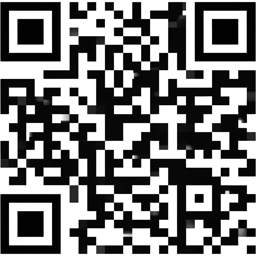 Add white background and remove the trxt below thw qr emoji