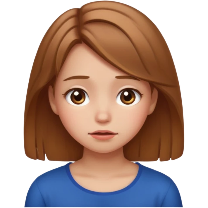 Girl embarrassed  emoji