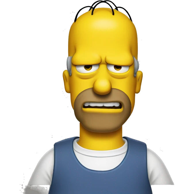 Homer simpsons emoji