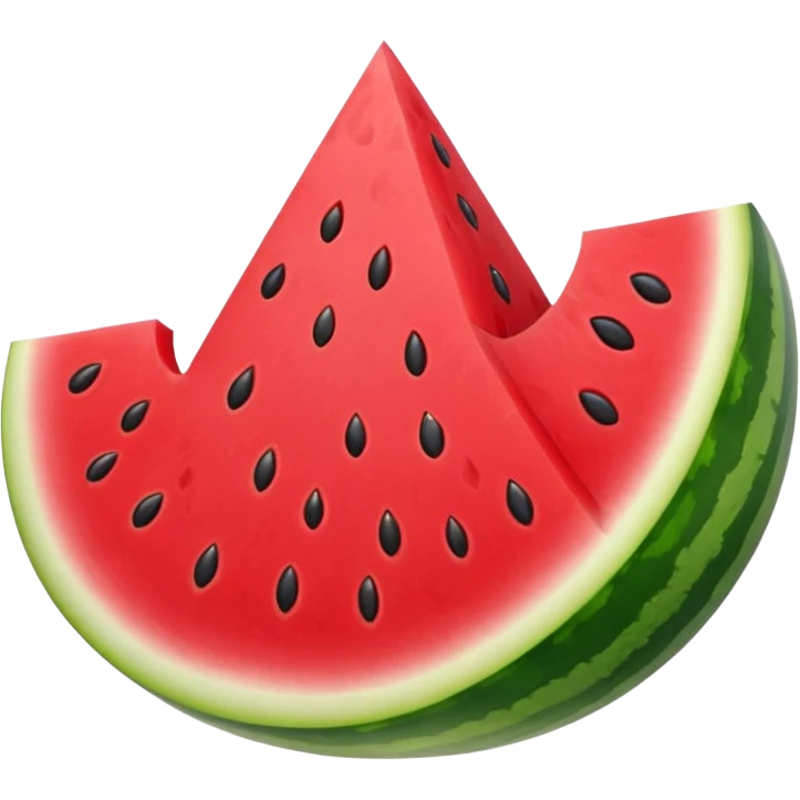 Watermelon slice emoji