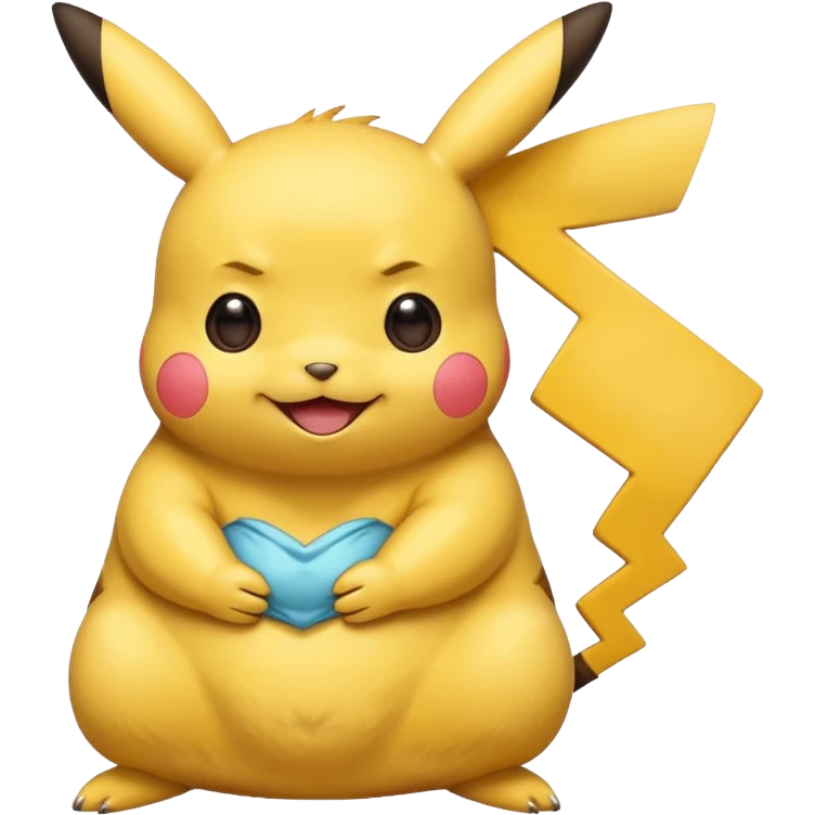 Pregnant pikacu emoji
