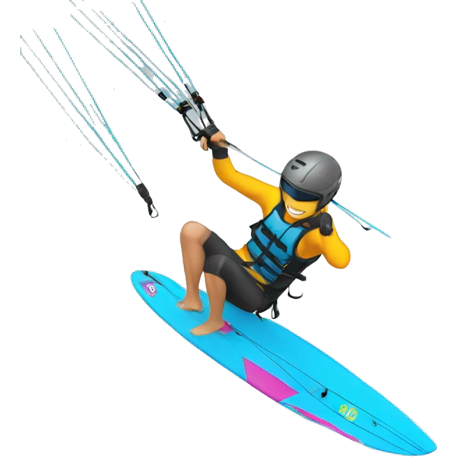 kitesurfer emoji