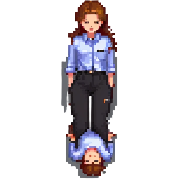 woman labour worker passed out on the floor emoji