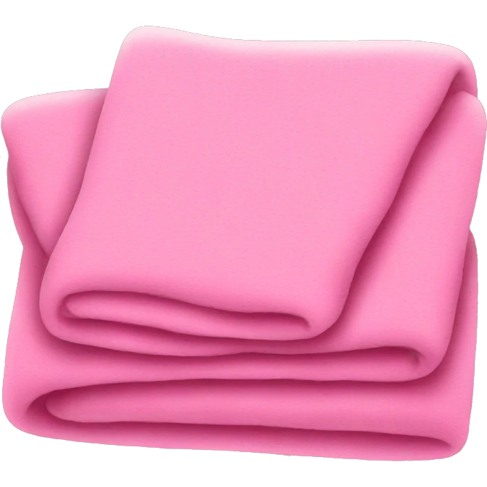 Pink blanket  emoji