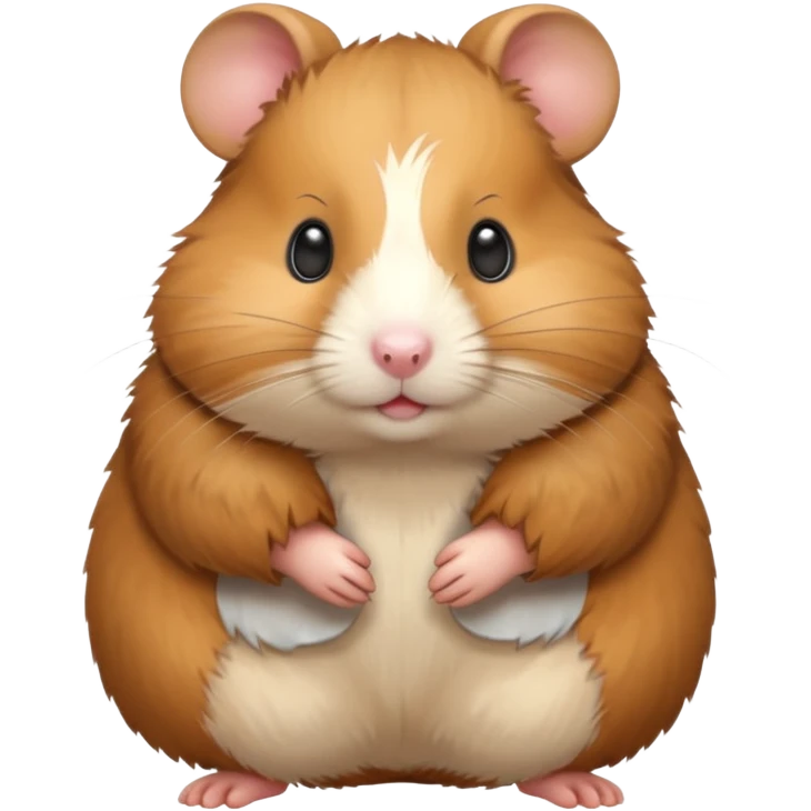 full body of hamster, front view emoji