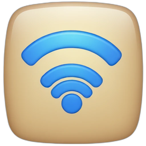 wifi blue emoji