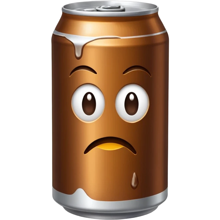 Brown coke can emoji