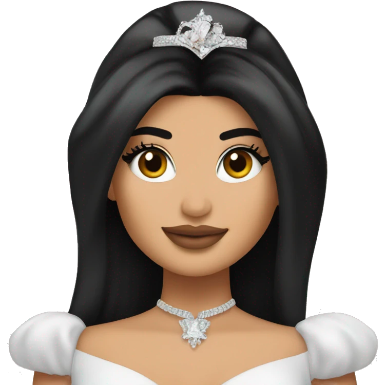 Kylie Jenner as a princess emoji