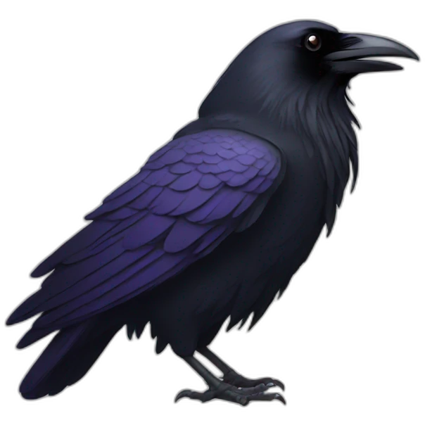 Raven emoji