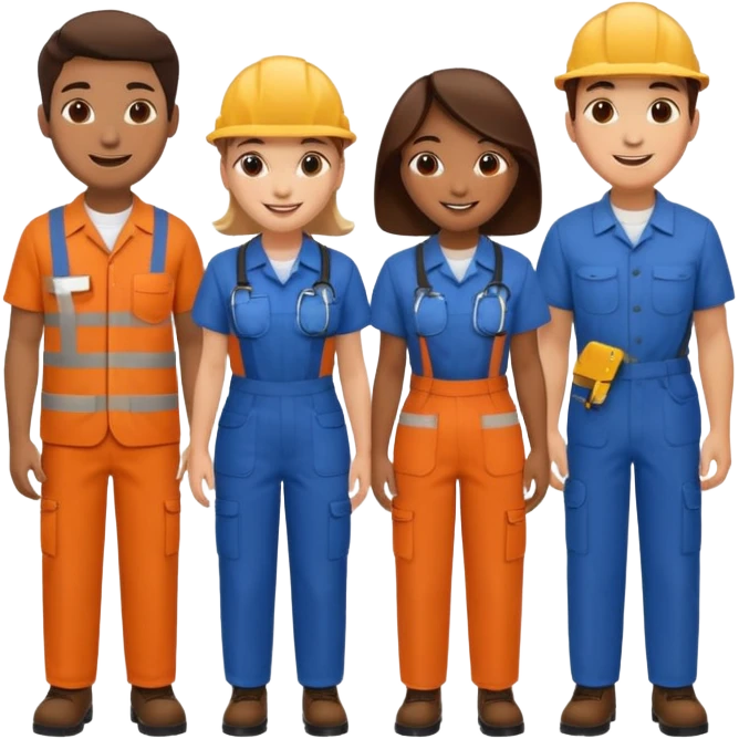 connecting team emoji