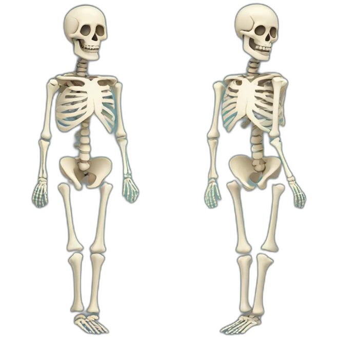 skeleton emoji