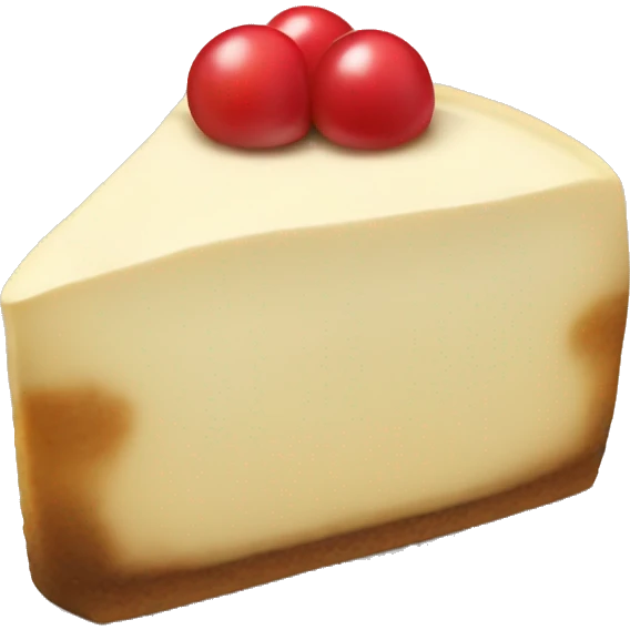 Cheesecake emoji