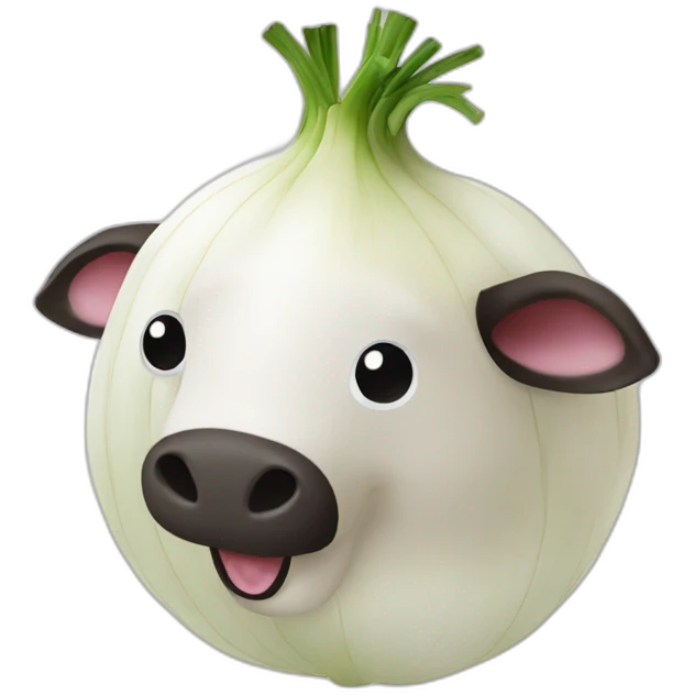 Vache sur onion emoji