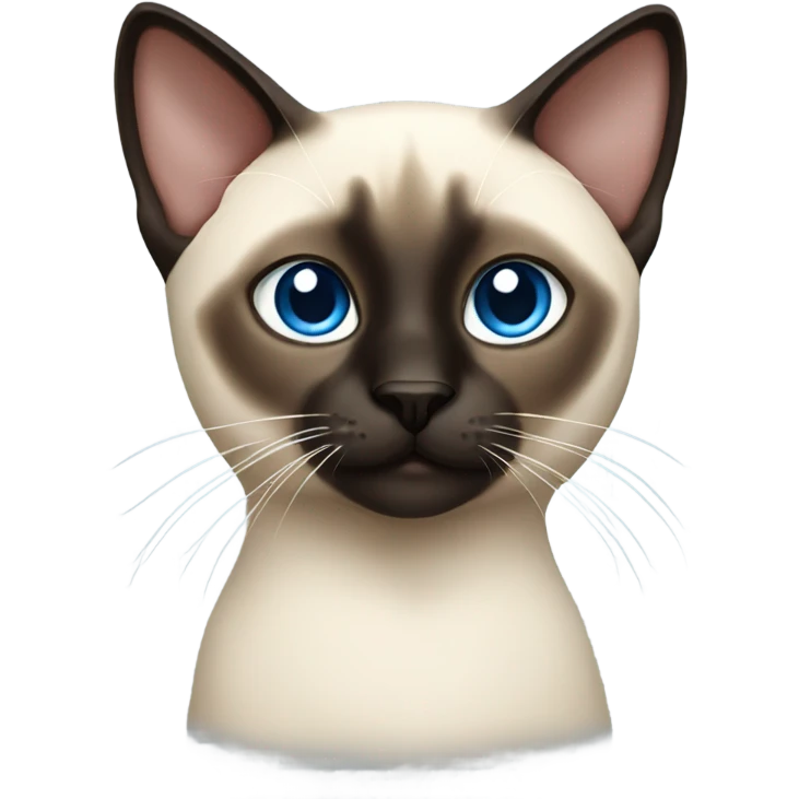 Siamese cat emoji