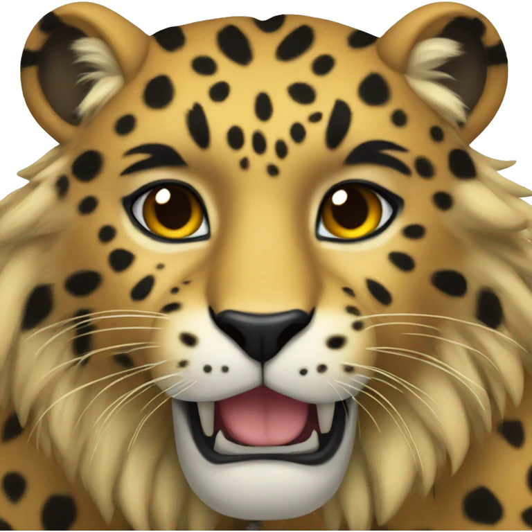 Corazon de leopardo emoji