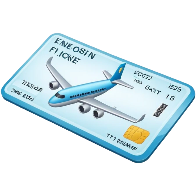 plane ticket emoji