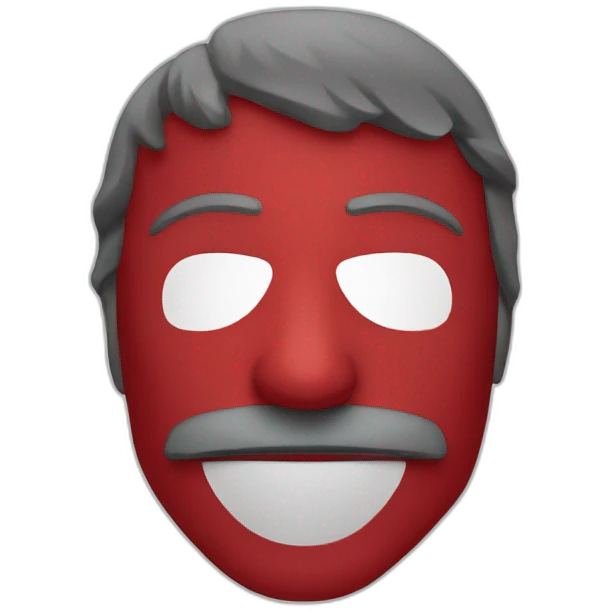 mask Casa del papel emoji