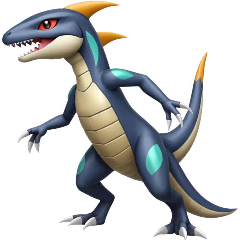 Meloetta-Garchomp-Inteleon-Pokémon-Fakémon-fusion-hybrid-creature emoji