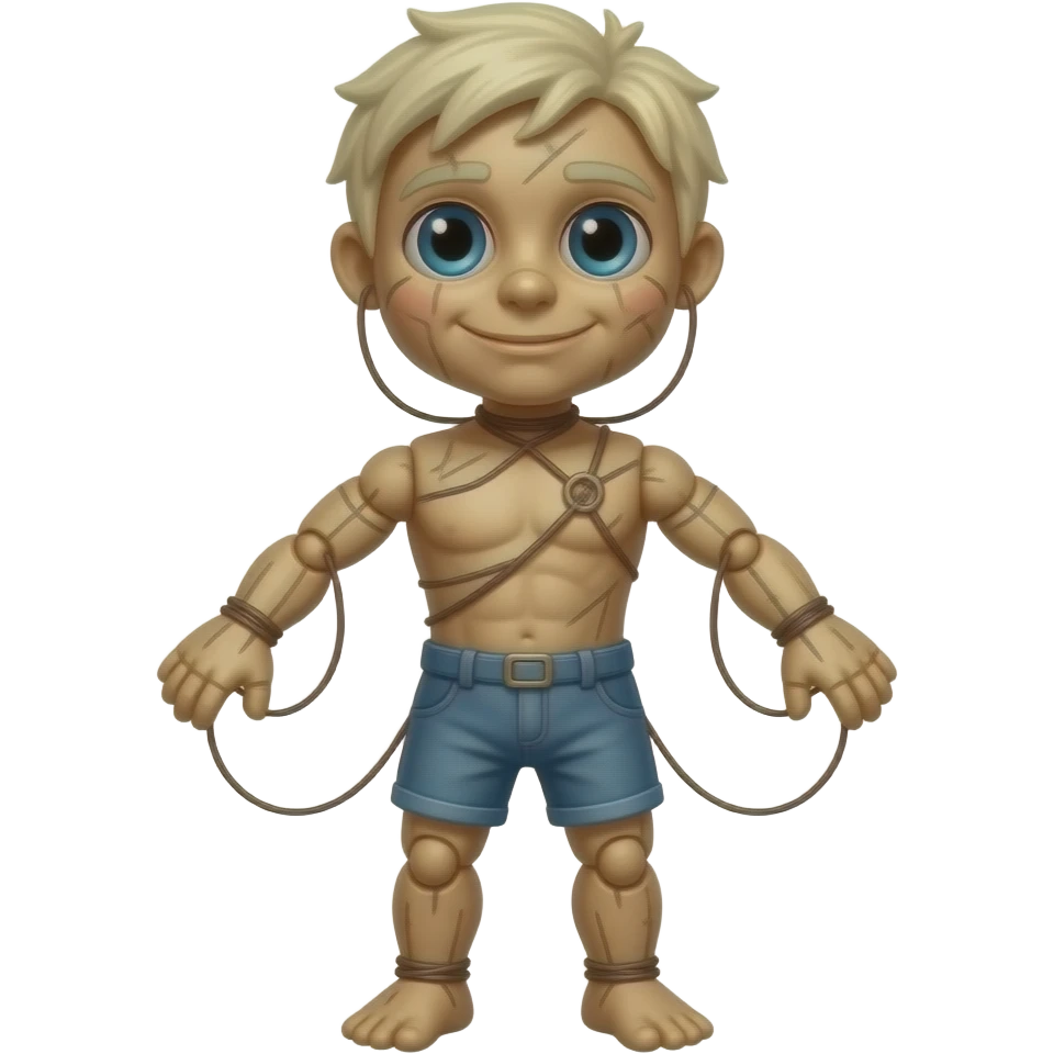 Full body voodoo doll emoji