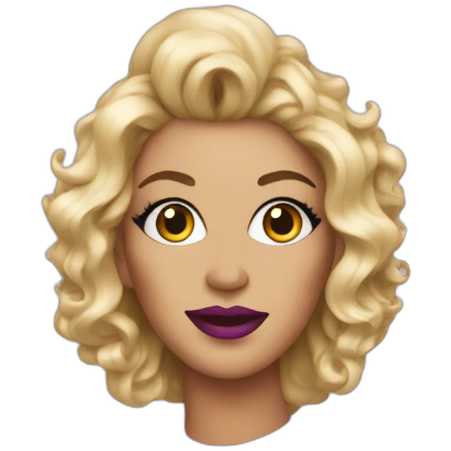 Drag queen emoji