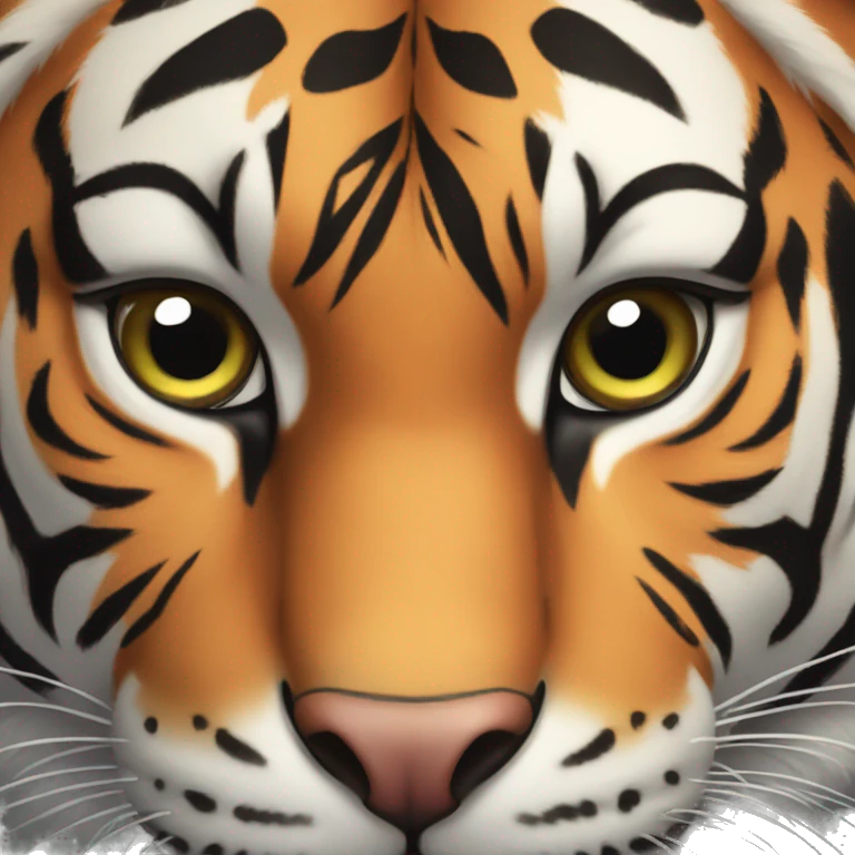 Tiger whit letter J on top emoji