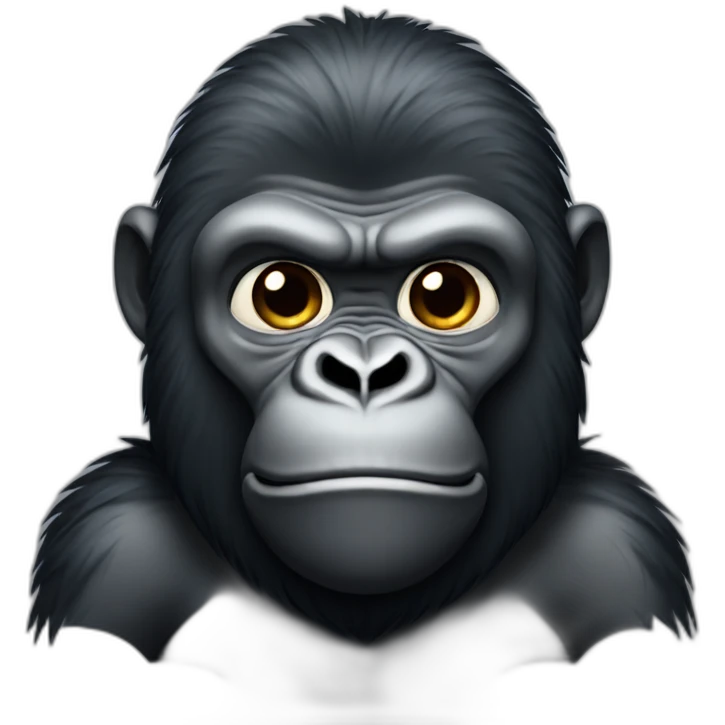 Human gorilla emoji