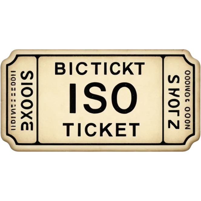 ivory ticket emoji