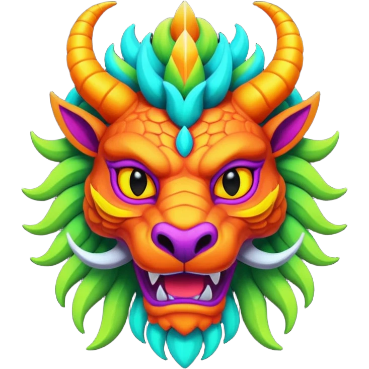 ketzalcoalt colores neon  emoji