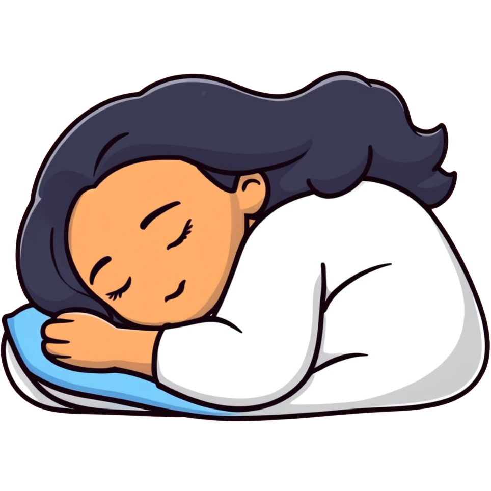 Sleeping Latina  emoji