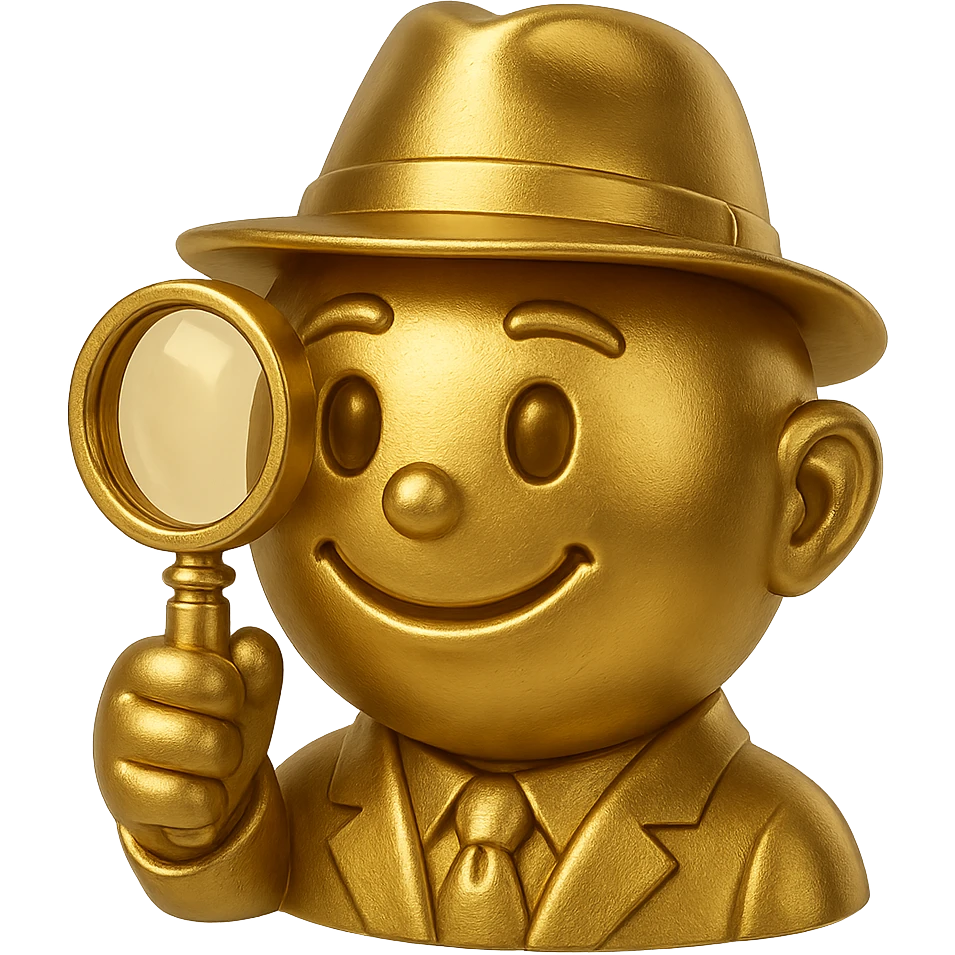 Create a realistic emoji character named Master Hunt. The background should be transparent , for positive work culture. emoji